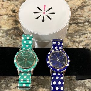 NWOT Set of 2 Isaac Mizrahi Watches